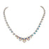 Vestuvinė vėrinys "Leonora (Aurora Borealis)" su Swarovski™ kristalais